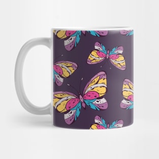 Butterfly, Colorful, Beautiful, Summer, Happy, Gift Mug